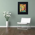 thumbnail image 3 of Trademark Fine Art "Hillary" Canvas Art by Dean Russo, Black Matte, Black Frame, 3 of 4