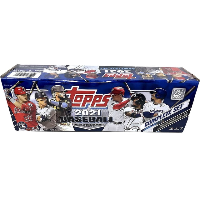 Set de béisbol Topps 2021 edición retail, 665 tarjetas con 5 novatos