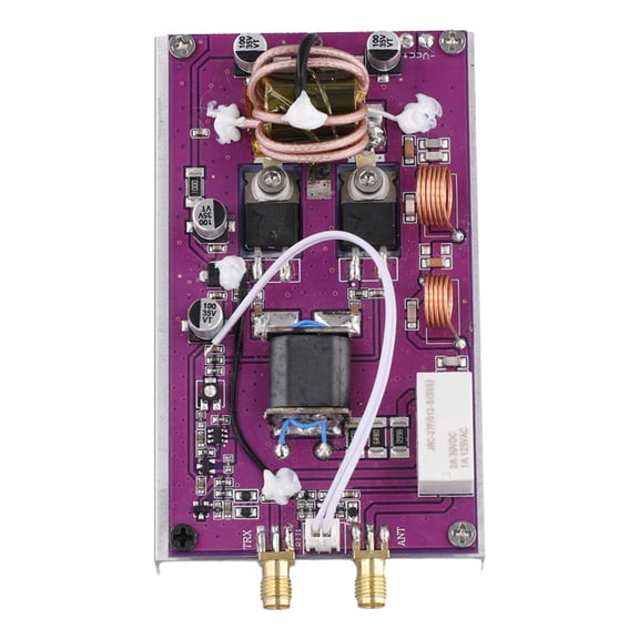 DC 12-15V 20W Portable Shortwave Power Amplifier Module Transceiver with Low-Pass Filter LPF Supporting 2MHz-30MHz