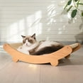 thumbnail image 2 of Vertical Sisal Cat Scratching Post & Bed with Multi-Surface Scratcher - Heavy-Duty Cat Tree for Sofa & Chairs, Furniture for Kittens and Cats, Space-Saving Design, 2 of 12