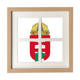 thumbnail image 1 of Hungría Europa emblema nacional Pantalla de escritorio de pared de marco 4 aperturas, 1 of 4