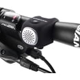 thumbnail image 1 of Timbres para bicicleta eléctrica, bocina electrónica para bicicleta, mini timbre timbre E-Bell impermeable 80dB, soporte elástico universal de silicona negro JM, 1 of 5