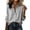 141#Gray, variant on Womens Linen Collared Tunic Top Long Sleeve Button Down Shirt Relaxed Fit Office Clothing L