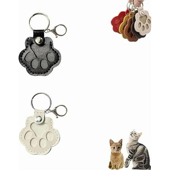 2pcsPet Hair Storage Keychain for Dog Cat, Pets Hair Storage Collector, Pet Fur Memory Charm for Dog Cat