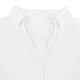 thumbnail image 5 of Vestido de Manga Larga para las Mujeres Caída Color Sólido Solapa Bolsillo de Manga Corta, Vestido Corto de Manga Larga para las Mujeres Longitud de Rodilla Casual, 5 of 8