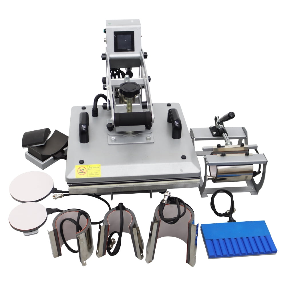 Techtongda 9in1 Magnetic Semi-automatic Heat Press Machine