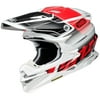 Shoei VFX-EVO Zinger Helmet (X-Small, Red (TC-1))