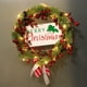 thumbnail image 4 of Ilumina de Navidad Guirnaldas de para la Blanco Macarena Corona de invierno, 4 of 8