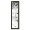 thumbnail image 2 of ArtToFrames 11x43 inch Black Panel With Silver Lip Picture Frame, Multi 11" x 43" Wood Poster Frame (WOM-5093) 1234, 2 of 7
