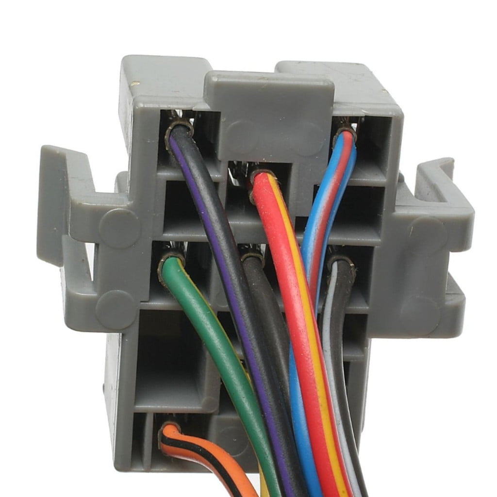 KarParts360 For Ford F-250 HD 1997 Electrical Connector | Plastic | Metal Contact Terminal | Blade Terminal | Push On Attachment Method | Polygon Connector | 1 Male Connector
