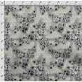 thumbnail image 4 of Soimoi Chinese Floral Printed,Cuddle Minky Fabric, Sewing Fabric by The Yard 56 Inch Wide,Decorative Plush Soft Fabric, Baby Garments, Toys and Blankets, Gray, 4 of 5
