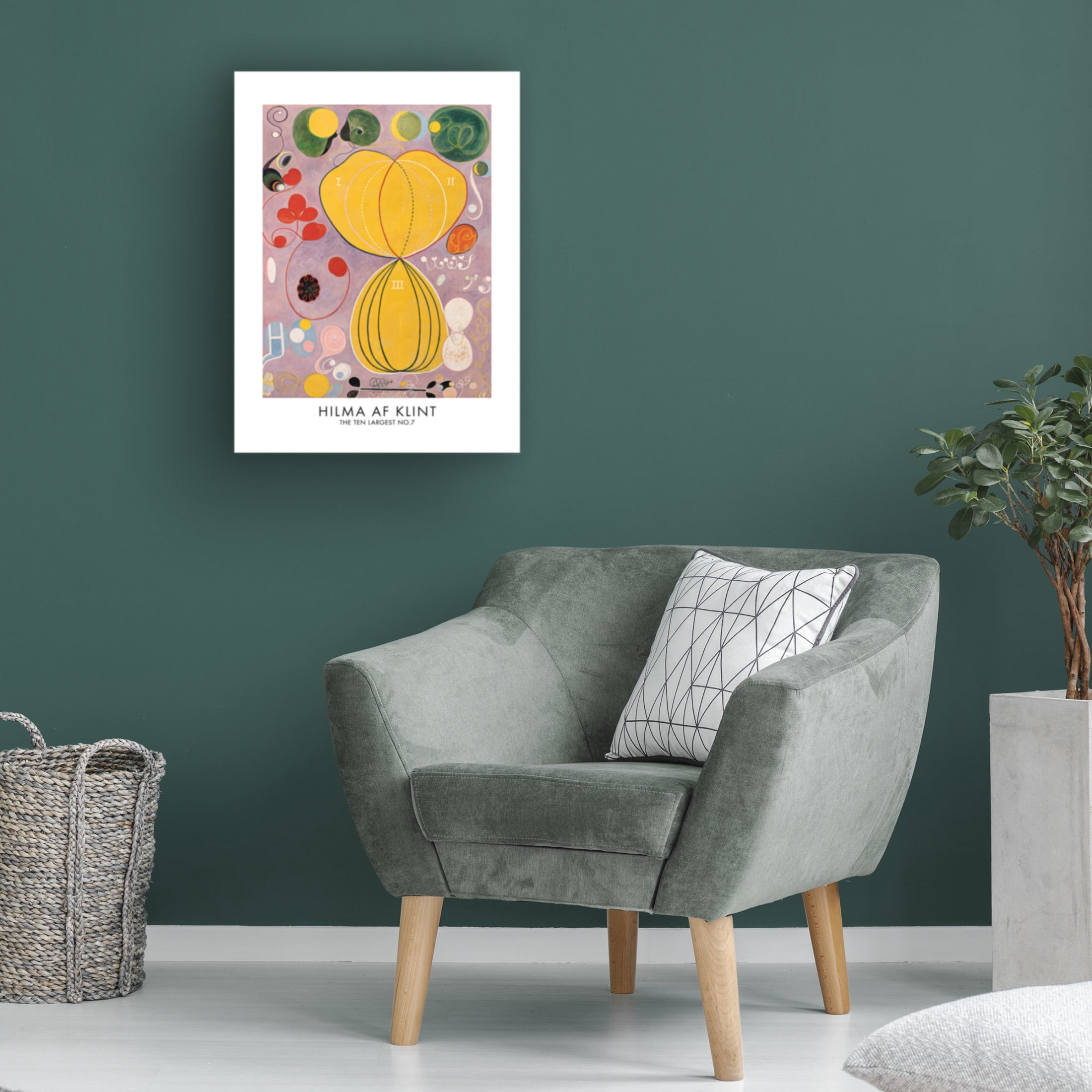 Trademark Fine Art Pictufy The Ten Largest No.7 Poster Canvas Wall Art