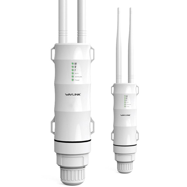 Enrutador Enrutador para exteriores WL-WN570HN2 de 300Mbps, antenas 7dBi de alta ganancia, múltiples modos de trabajo, compatible con fuente de alimentación PoE, enchufe de EE. UU. wavlink Enrutador
