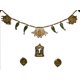 thumbnail image 1 of Set combinado de Pooja STORE INDYA con 1 Toran y 1 Ganesh Laxmi Murti, 1 of 6