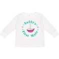 thumbnail image 3 of Inktastic Daddys First Mate (girl) Girls Long Sleeve Toddler T-Shirt, 3 of 5