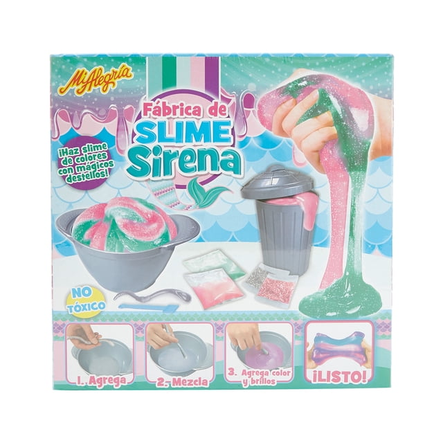 Fabrica de Slime Mi Alegría Sirena 4586748
