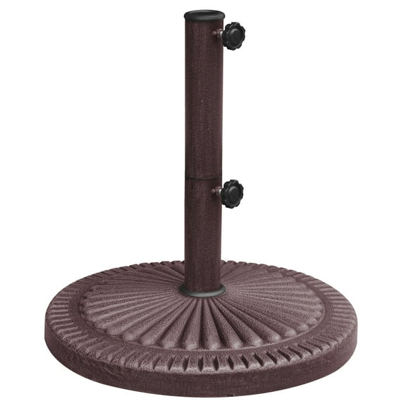Blue Wave 66-lb Weather-Resistent Umbrella Base in Bronze Resin Finish