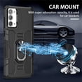 thumbnail image 2 of for Samsung Galaxy Note20 Case with Metal Ring Kickstand for Women & Men, Heavy-Duty Protection Shockproof Bumper Cover Case for Samsung Galaxy Note 20 TY Black, 2 of 18
