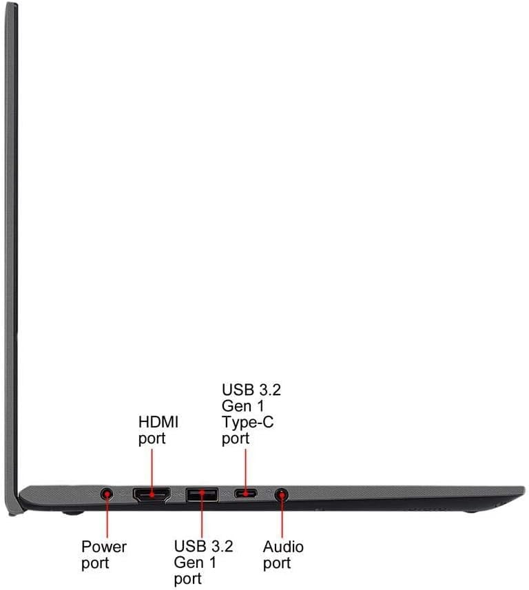 ASUS VivoBook 14'' FHD Laptop, AMD 2-Core Ryzen7 3700U, 8GB DDR4 RAM, 512GB NVMe SSD, AMD Radeon RX Vega 10 Graphics, Backlit Keyboard, WIFI, HDMI, Fingerprint, Windows 10, Gray + Tigology Accessories
