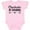 AD-Pink, variant on Cheerleader in Training Boys or Girls Baby Bodysuit
