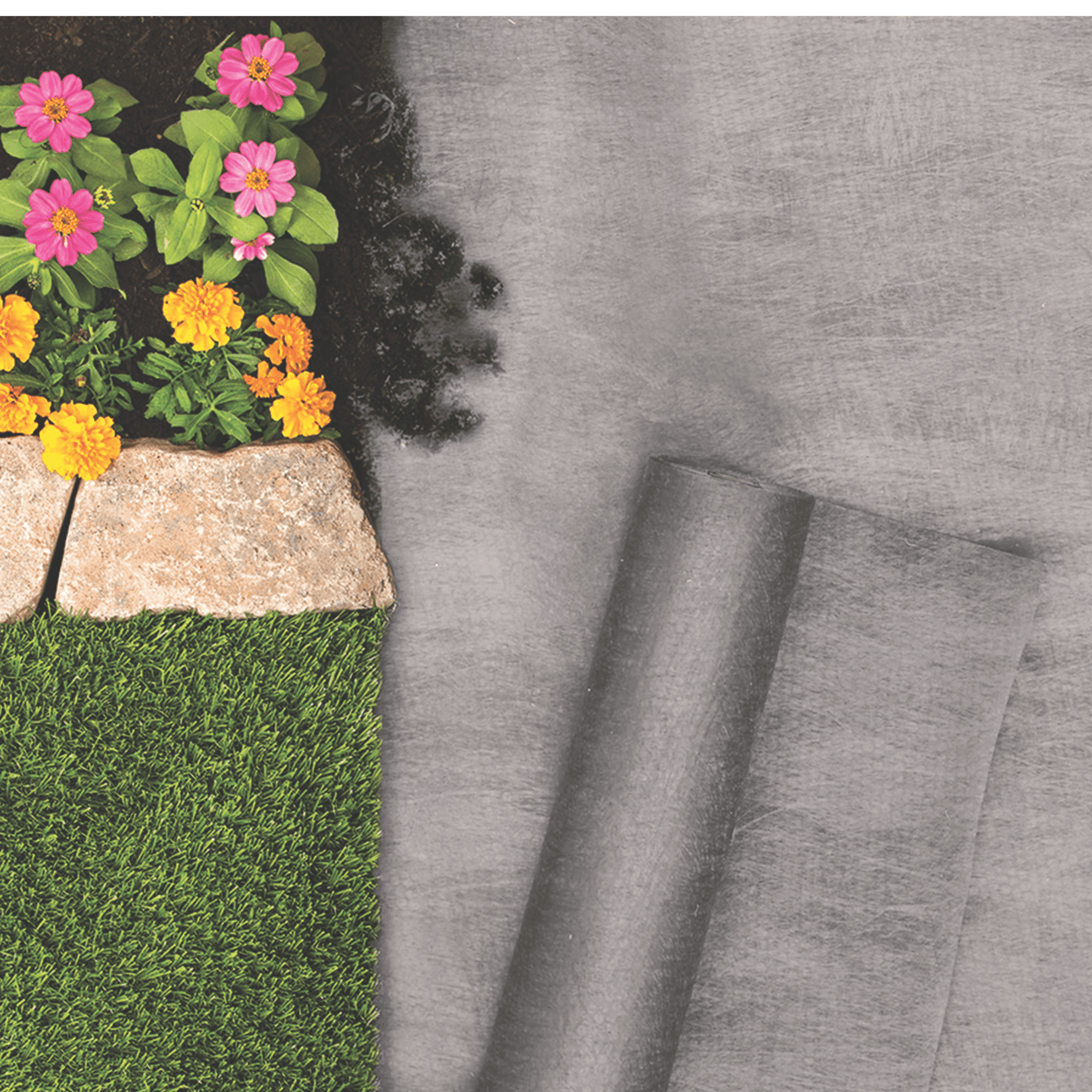 6' x 100' NonWoven Commercial Landscape Fabric