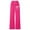 Hot Pink, variant on Girls Bowknot Baggy Sweatpants Lightweight Straight Leg Athletic Pants With Pockets For Casual Wear