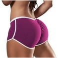 thumbnail image 2 of Matoen Workout Yoga Shorts for Women, Mid Waisted Soft Biker Shorts Women Dance Volleyball Booty Shorts, 2 of 4