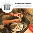 thumbnail image 6 of Durable Sink Strainer Basket Stainless Sink Stopper Kitchen Sink Drain Strainer, 6 of 8