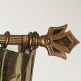 thumbnail image 3 of House Parts Inc Versailles Historical Gold Wood Curtain Rod Set, 3 of 4