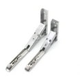 thumbnail image 2 of DEEPCRAFF 2 Pcs Support Triangulaire Pliable pour Rangement en Acier Inoxydable, 2 of 8