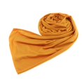 thumbnail image 2 of Bufanda larga musulmana de para proteger musulmán del mantón del hijab de la bufanda de la arruga del para mujer Amarillo Salvador Dali Mujer arruga bufanda de hijab, 2 of 7