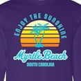 thumbnail image 4 of Inktastic Summer Enjoy the Sunshine Myrtle Beach South Carolina Blue Long Sleeve T-Shirt, 4 of 5