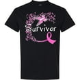 thumbnail image 3 of Inktastic Breast Cancer Survivor-butterfly Ribbon T-Shirt, 3 of 5