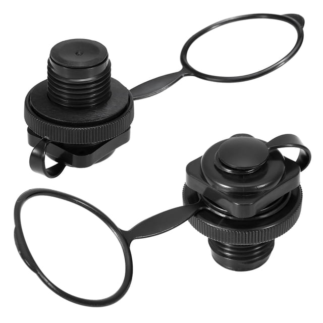 Labymos 2Pcs Kayak Air Pump Valve Hose Adapter Inflatable Air Valve Replacement Screw Air Valve for Inflatable Dinghy Boat Fishing Boats