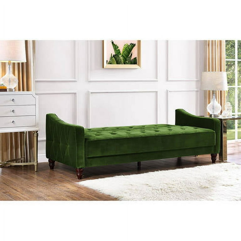 Novogratz vintage cheap tufted sofa sleeper