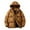 Coffee, variant on JIKNTTR Men's Lightweight Puffer Down Jackets Suede Hooded Jacket Warm Cozy Loose Fit Autumn Winter Coat Insulated Outerwear Trench Coat Outerwear