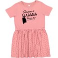 thumbnail image 3 of Inktastic Someone in Alabama Loves Me Girls Toddler Dress, 3 of 5