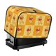 thumbnail image 1 of Funda para tostadora de 2 rebanadas con diseño de Winnie The Pooh, funda protectora contra el polvo y las huellas dactilares para pan, de poliéster, fundas para pequeños electrodomésticos de cocina, 1 of 6