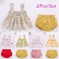 thumbnail image 3 of 4 Pcs/Set Vestido De Bebé + Pantalones + Cintas Para El Pelo + Zapatos Ropa Para Niños Niñas Recién Nacidos 0-18 Meses, 3 of 4