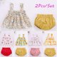thumbnail image 3 of 4 Pcs/Set Vestido De Bebé + Pantalones + Cintas Para El Pelo + Zapatos Ropa Para Niños Niñas Recién Nacidos 0-18 Meses, 3 of 4