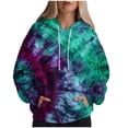 thumbnail image 6 of Godom Womens Hoodies Fall Long Sleeve Drawstring Pullover Tops with Pockets Loose Casual Sweatshirt for Women, 6 of 6