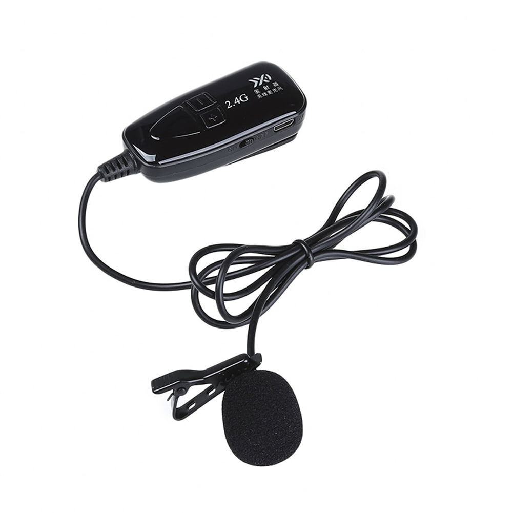 Jaspee 2.4G Clipon Wireless Microphone Loudspeaker Voice Amplifier for