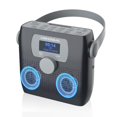 thumbnail image 1 of Reproductor de CD portátil MONODEAL Bluetooth Boombox con altavoz, 1 of 9