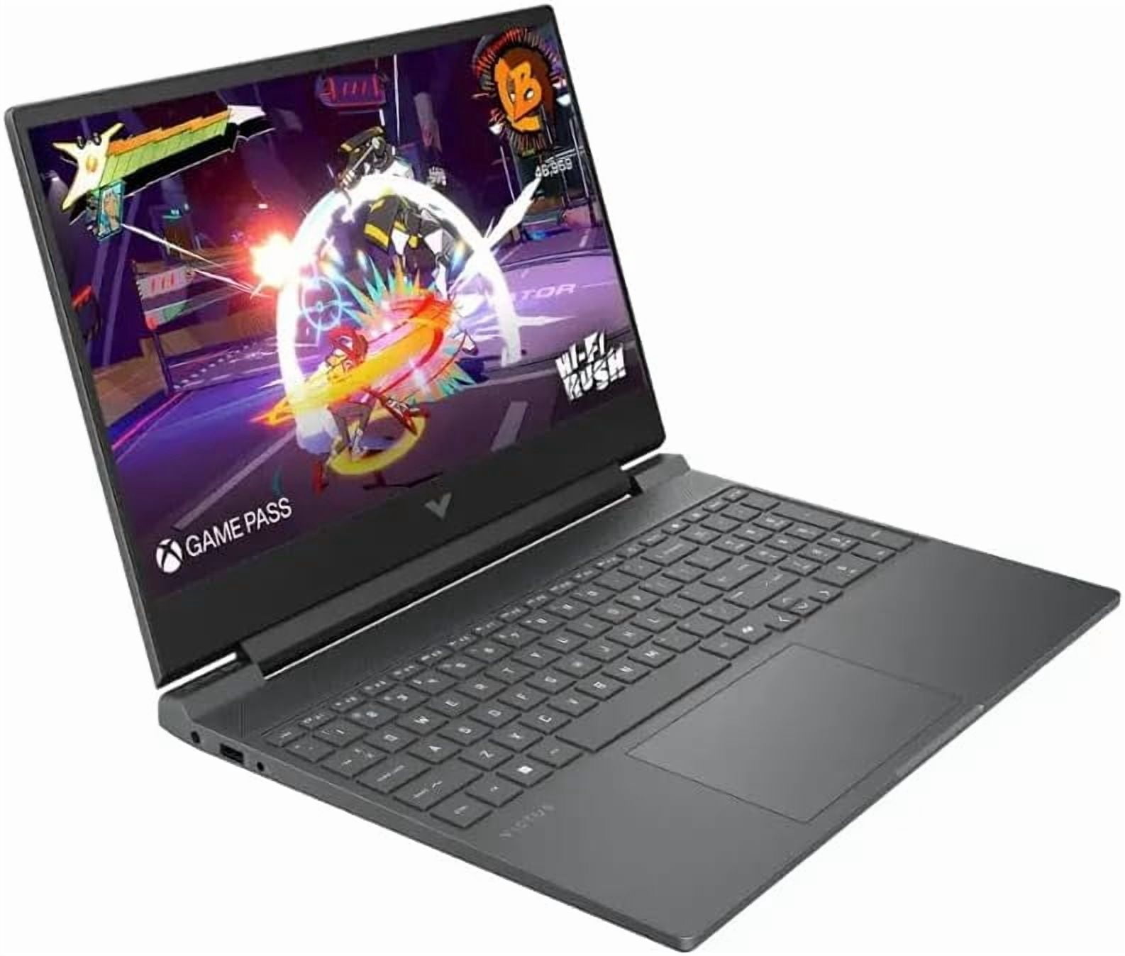 HP Victus 15.6" 144Hz FHD Gaming Laptop, Intel i5-13420H, 8GB RAM, 512GB PCIe SSD, NVIDIA GeForce RTX 3050, Backlit Keyboard, HD Camera, WiFi 6, Windows 11pro, Mica Silver