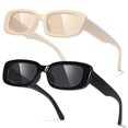 thumbnail image 1 of Gafas de sol JASPIN Y2K Rectangulares UV400 para mujeres y hombres, 1 of 7