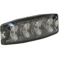 thumbnail image 3 of Buyers Products Ultra Thin 4.5 Inch Amber LED Strobe Light, 3 of 6