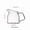 150ml/5.07oz, variant on 1pc Mini Glass Milk Pitcher with Slanted Spout, Heat Resistant Microwave Safe Coffee Cup for Honey Syrup Sauce, Durable Reusable Cup for Home Restaurant
