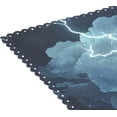 thumbnail image 5 of Ryvnso Placemats Set of 4 Sea Lightning View Dining Mats Heat-Resistant Non-Slip Washable Table Mat, 5 of 8