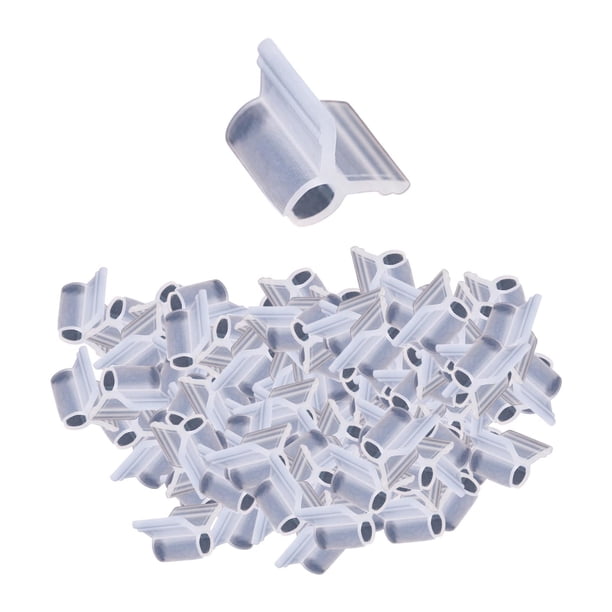 100 pinzas para injerto de jardín, pinzas de soporte para macetas, fáciles de usar, para cultivo de plántulas. 5 mm
