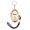 thumbnail image 1 of Personal Alarm 130db Personal Safesound Security Alarm Keychain with LED Light Golden 4Pcs, 1 of 4